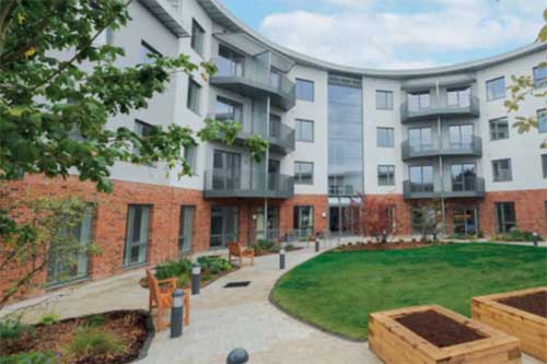 Bed Based Intermediate Care Reablement (Protheroe House) front entrance